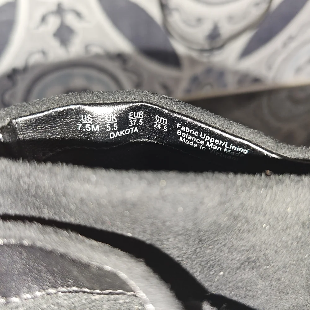 Black Suede Ankle Boots - Picture 5 of 5